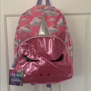 Madison & Dakota Girls Unicorn Book bag Backpack